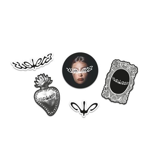 Set de Stickers VIOLETA